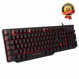 Bàn phím LED game giả cơ có dây R8 1815 (Đen)