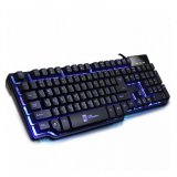[HCM]Bàn phím LED game giả cơ có dây R8 1815 (Đen)