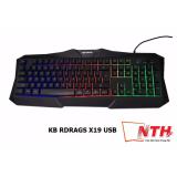 [HCM]Bàn phím LED USB RDRAGS X19