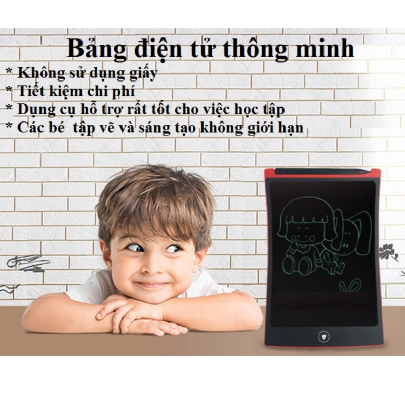 Bảng  LCD writing tablets 8.5 inch học viết và tập vẽ thông minh cho bé yêu