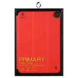Bao da iPad Air 2 Baseus Primary màu đỏ (da PU cao cấp, sang trọng, tiện dụng, chống va đập)