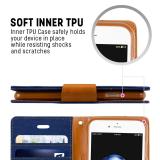 Bao da iPhone X Mercury Goospery Canvas Dairy - nhập khẩu từ Hàn Quốc