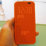 Bao da cho HTC One M8 Dot View