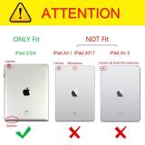 Bao da cho iPad 2 3 4  xoay 360 độ - PKCB