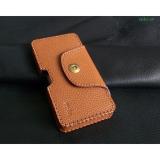 Bao Da Đeo Lưng Opba IPHONE 7 / 8  Handmade Da Bò Màu Vàng