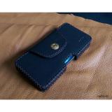 Bao Da Đeo Lưng IPHONE 7 Plus / 8 plus  Handmade Da Bò Màu Đen