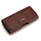 Bao da đeo thắt lưng Nuoku cho máy dưới 5 inch (Nâu)