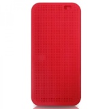 Bao da Dot View cho HTC Butterfly 2 (Red)