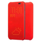 Bao da Dot View cho HTC One E8 (Orange)