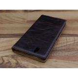 Bao Da IONE Sony Xperia C4 Màu Nâu Đen