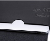 Bao Da cho Macbook Brown Coffee 13 inch Cao cấp (Black) 2019