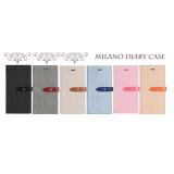 Bao da iPhone X Mercury Goospery Milano Diary - Hàng nhập khẩu