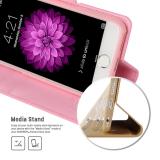 Bao da Mercury Sonata Diary cho iPhone 6 Plus / 6s Plus (Hồng) - nhập khẩu từ Hàn Quốc