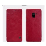 Bao da Nillkin QIN cho Samsung A8 2018 - Hàng nhập khẩu