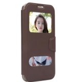 Bao da OnJess viền Silicon cho Iphone 6 Plus (Nâu)