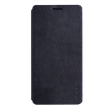 Bao da X-level FIBCOLOR cho iPhone 5/5S/SE (Đen)