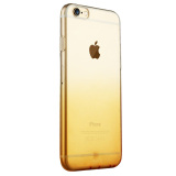Ốp lưng iPhone 6 Plus/6S Plus - Baseus Illusion (Vàng champagne) (nhựa dẻo cao cấp, trong suốt, đàn hồi, chống va đập)