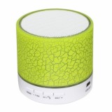 Bluetooth Speaker with HD Sound and Bass,Color Changing LED Light, Micro SD Card / AUX-In USB-In Supported - intl