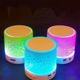 Bluetooth Speaker with HD Sound and Bass,Color Changing LED Light, Micro SD Card / AUX-In USB-In Supported - intl