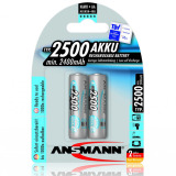 Bộ 02 Pin Sạc Ansmann AA 2500mAh maxE