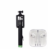 Bộ 1 Gậy chụp hình Selfie Stick và 1 Tai nghe nhét tai cho iPhone
