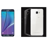Bộ 1 kính cường lực và ốp lưng dẻo cho samsung galaxy a9 pro / a9 – 2016