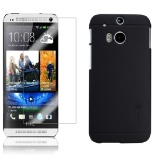Bộ 1 miếng dán kính cường lực htc one m9 và 1 ốp lưng cho htc one m9 nillkin