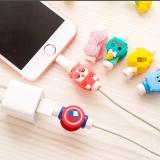 Bộ 2 bọc bảo vệ đầu cáp sạc điện thoại hoạt hình