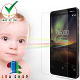 [TẶNG KÈM MIẾNG LAU] Bộ 2 Kính cường lực Nokia 6 Trong suốt - Cảm ứng mượt mà