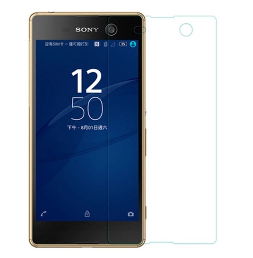 Bộ 2 Miếng dán kính cường lực 2 mặt Sony Xperia M5-Glass (Trong)