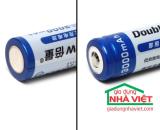 BỘ 2 PIN SẠC DOUBLEPOW 18650 3.7V 3000MAH