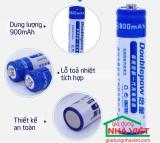 BỘ 4 VIÊN PIN ĐŨA SẠC DOUBLEPOW AAA 900MAH