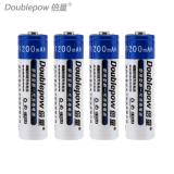 Bộ 4 viên pin tiểu sạc aa 1200mah doublepow