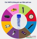BỘ 4 VIÊN PIN TIỂU SẠC DOUBLEPOW AA 3000MAH