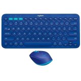 [HCM]Bộ bàn phím bluetooth Logitech K380 và chuột bluetooth M337 (Xanh) - Hãng Phân phối chính thức
