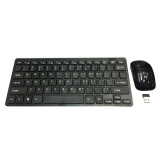Bộ Bàn phím và chuột không dây 2.4 GHz wireless (Đen)