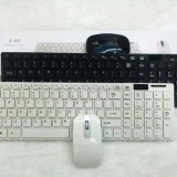 Bộ Bàn phím và chuột không dây KGR (Trắng)