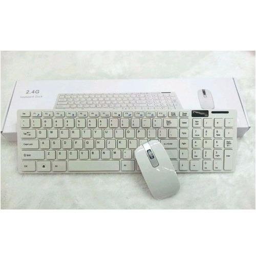[HCM]Bộ Bàn phím và chuột không dây KGR (Trắng)