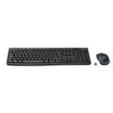 Bộ bàn phím và chuột không dây logitech wireless mk270r - hàng nhập khẩu