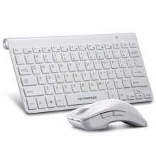 Bộ bàn phím và chuột không dây Motospeed G9800 cho PC/Tivi Box/Smart Tivi (Trắng) - Hãng phân phối chính thức
