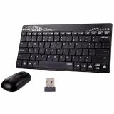 [HCM]Bộ bàn phím và chuột không dây rapoo 8000 (đen) - hãng phân phối chính thức