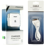 Bộ cáp và cốc sạc Pisen 2A dành cho điện thoại iPhone 4 / ipad .