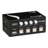 Bộ chia 4 máy tính dùng chung 1 máy in switch usb mt-viki
