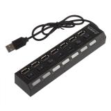 Bộ Chia 7 Cổng USB 2.0 Công Tắc