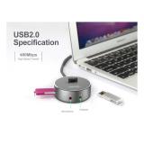 Bộ chia USB (2.0) 3 cổng + Sound USB Unitek Y-2197GY