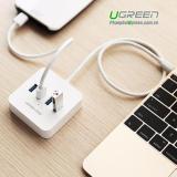 Bộ chia USB 3.1 Type C ra 4 cổng USB 3.0 Ugreen 30316 thích hợp với Macbook, Ipad, iphone7,...