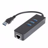 Bộ chia USB HUB 3 cổng USB 3.0 tích hợp cổng Lan