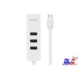 Bộ chia USB Type C To Hub USB 2.0 3 Cổng và 1 cổng Lan Ugreen 20792
