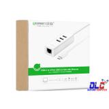 Bộ chia USB Type C To Hub USB 2.0 3 Cổng và 1 cổng Lan Ugreen 20792