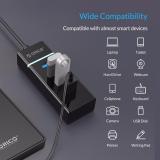 [Mới] Bộ chia USB Orico W6PH4-U3 (Đen) 1000000938